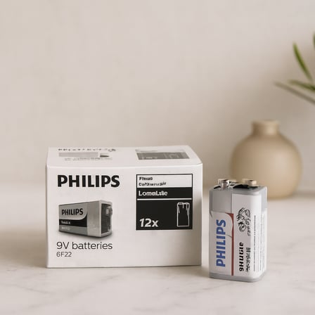 hediyelik 9V Pil 12'li Paket (Çinko-Klorür)