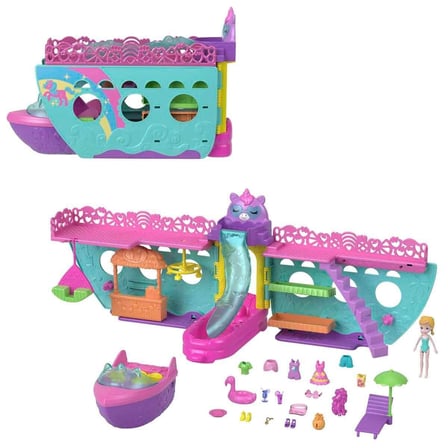 hediyelik HWP26 Polly Pocket Unicorn Bot Oyun Seti