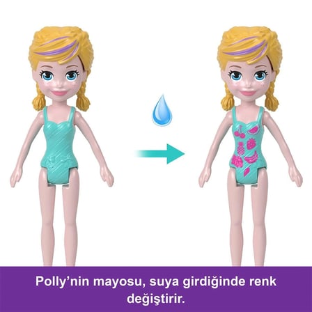 hediyelik HWP26 Polly Pocket Unicorn Bot Oyun Seti