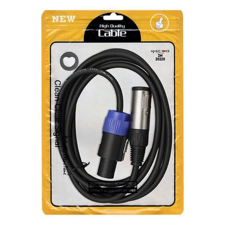 hediyelik Magicvoice LD384 Specon Erkek - Canon Dişi Çevirici 2 Metre Kablo