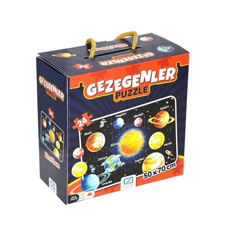 hediyelik 5026 CA Games, Gezegenler / 24 parça Puzzle / +3 yaş