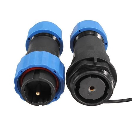 hediyelik SD20 Su Geçirmez 1 Pin 20 Mm Düz Kablo Konnektör