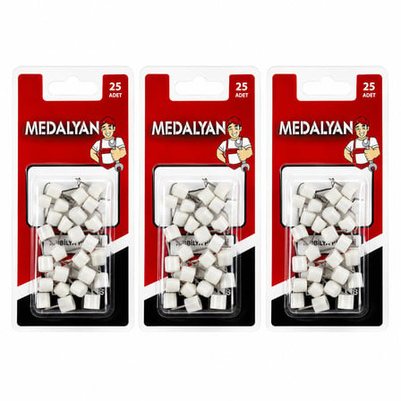 hediyelik 300 Adet Çivili Raf Pimi 12X25PCS