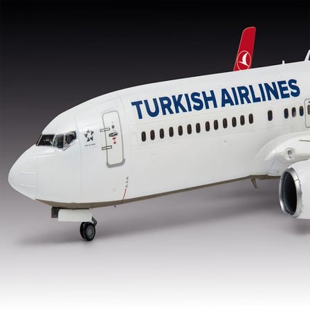 hediyelik 63772 Revell - Turkish Airlines Boeing 737-800 1:144 Maket Kiti