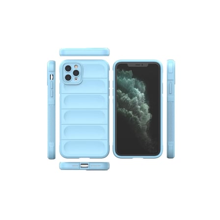 hediyelik Apple İphone 11 Pro Kılıf Optimum Silikon - Sky Blue