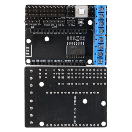 hediyelik L293D Çift Kanallı Motor Sürücü Modülü NodeMCU ESP-12E İçin Genişletme Kartı