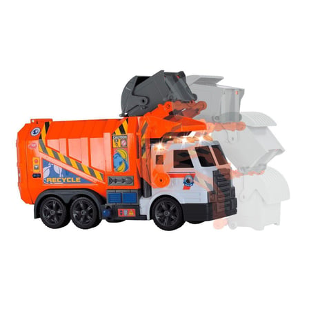 hediyelik 203308369 Dickie Garbage Truck

free wheel light sound B/O lifting fork wt