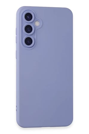 hediyelik Samsung Galaxy S24 Kılıf Nano içi Kadife Silikon - Lila
