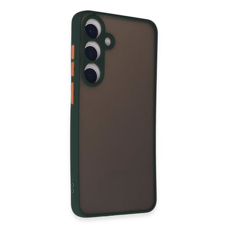 hediyelik Samsung Galaxy S24 Kılıf Montreal Silikon Kapak - Yeşil