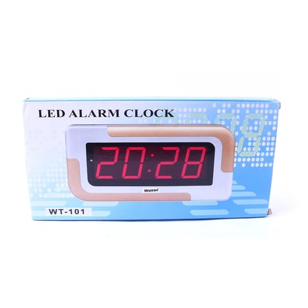 hediyelik Lcd Masa Duvar Saati Wt-101