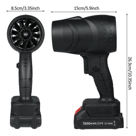 Hediyelik Pm 26235 48V 4000Mah Mini Jet Turbo Hava Ufleyici Fan