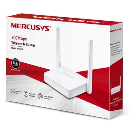 hediyelik TP-Link Mercusys MW MW301R 2 Port 300 Mbps Kablosuz Router