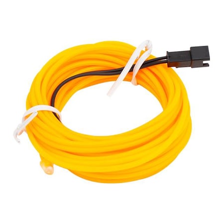 hediyelik 5 Metre 5 Volt USB Adaptörlü Neon Sarı İp Aydınlatma PM-6081