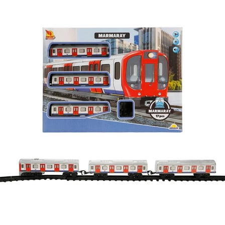 hediyelik 5117 Sun-rst-snc-tren Set Marmaray 17PRÇ.B/O Ses/ışık