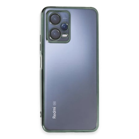 hediyelik Xiaomi Redmi Note 12 5g Kılıf Razer Lensli Silikon - Yeşil