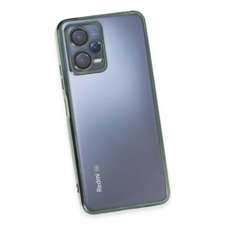 hediyelik Xiaomi Redmi Note 12 5g Kılıf Razer Lensli Silikon - Yeşil