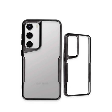 hediyelik Samsung Galaxy S23 Kılıf Boyi Silikon Kapak - Siyah