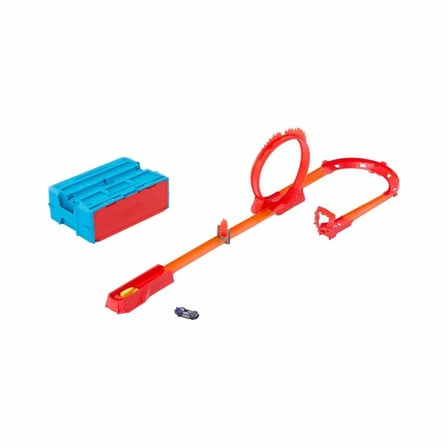 hediyelik HMC04 Hot Wheels Track Builder Alev Temalı Akrobasi Seti