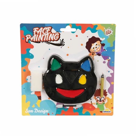 hediyelik 2591 Sun-rst-sdn-yüz Boyası 1 Kalemli 6 Renkli Kedi Şkl Krtl