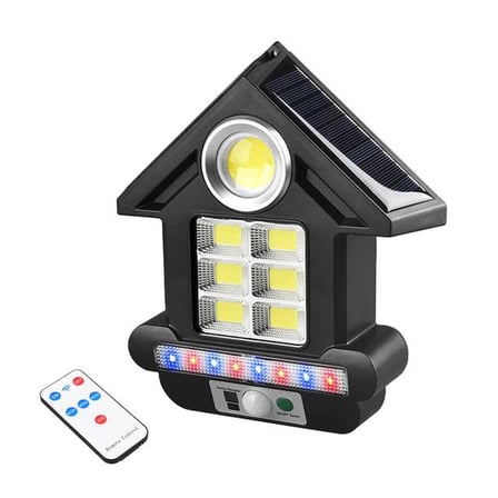 Hediyelik Cl S180 Solarli Kumandali Sensorlu Kapi Aydinlatmasi
