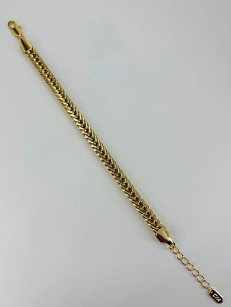hediyelik Renk  Pirinç Cm Bileklik 17+4 Cm  - Kbl0473