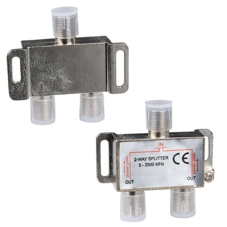 hediyelik Fully E-335A 5-2500MHZ 1/2 Anten Splitter Powerpass