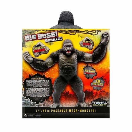 hediyelik 1037113 Primal Clash Büyük Patron Goril 42 cm -Sunman