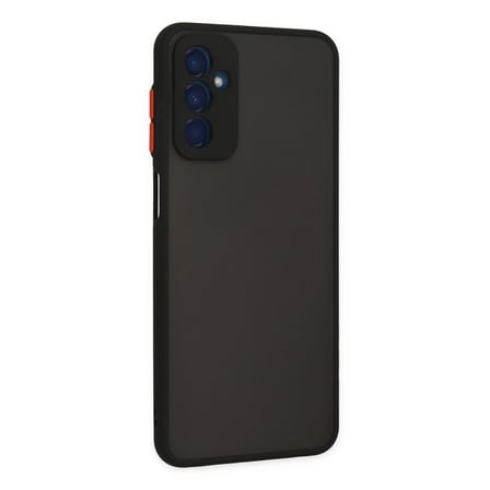 hediyelik Samsung Galaxy M13 Kılıf Montreal Silikon Kapak - Siyah