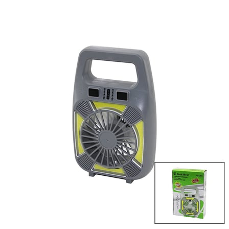 hediyelik 2İN1=MİNİ Fan - Fener Usb Şarj 2 Kademe Hız LAMBA=4 Fonksiyon - 10W Su Geçirmez Taşıma Kulp Mini Vantilatör GS-265