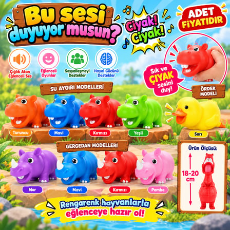 hediyelik 2006649 FİGÜR ÇIĞLIK ATAN HAYVANLAR 3A 12D (adet fiyatıdır)