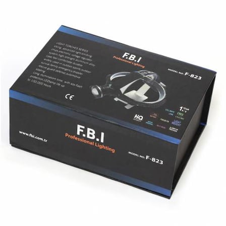 hediyelik F-823 XLM T6 LED Su Geçirmez Şarjlı Kafa Lambası