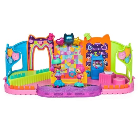 hediyelik 69755 Sun-spm-figür Oyun Set Gabby S Dollhouse Çatı Katı Paten Partisi