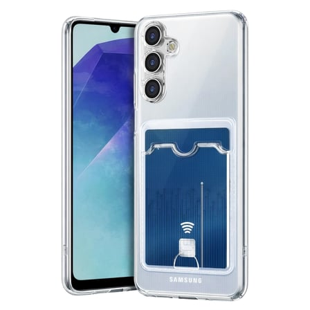 hediyelik Samsung Galaxy A57 5g Kart Şeffaf Silikon - Şeffaf