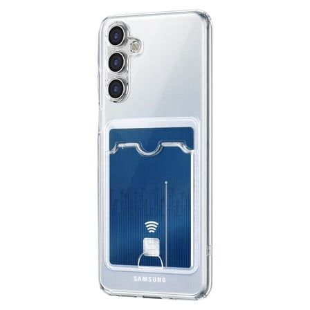 hediyelik Samsung Galaxy A57 5g Kart Şeffaf Silikon - Şeffaf