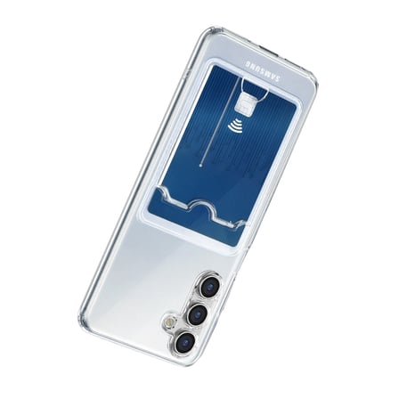 hediyelik Samsung Galaxy A57 5g Kart Şeffaf Silikon - Şeffaf