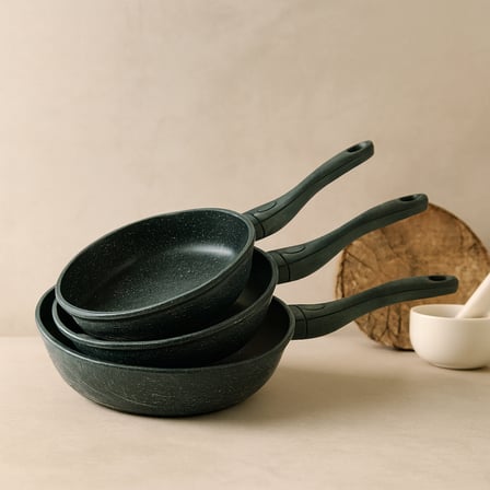 hediyelik Döküm Tava Seti 3'lü (20-24-28 cm)
