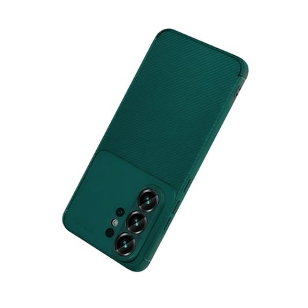 hediyelik Samsung Galaxy S26 Ultra Auto Focus Karbon Kapak - Koyu Yeşil