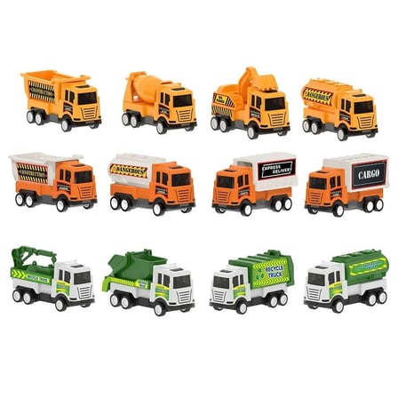 hediyelik 07 628 Pilsan Çek Bırak Mini Kamyonlar İş Serisi (Adet)