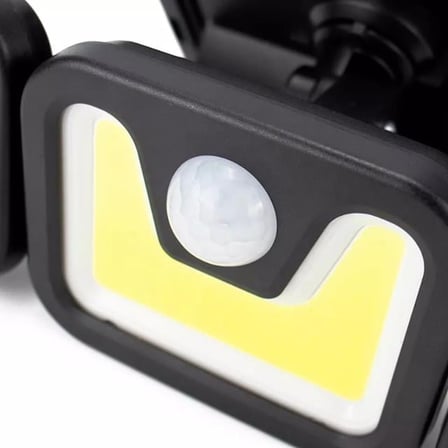 hediyelik MX-1725B Sensörlü 3 Modlu 90 Cob Ledli Solar Aydınlatmalı Duvar Lambası