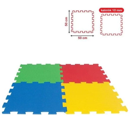 hediyelik 05-343 50X50 10MM Eva Dış Zemin Karosu