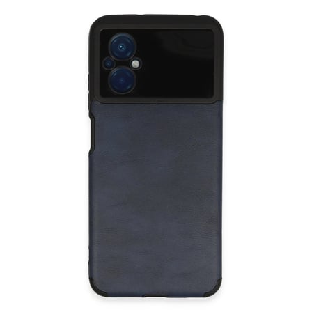 hediyelik Xiaomi Poco M5 Kılıf Loop Deri Silikon - Lacivert