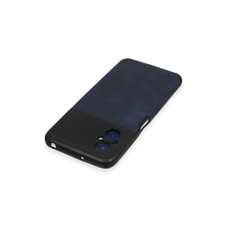 hediyelik Xiaomi Poco M5 Kılıf Loop Deri Silikon - Lacivert