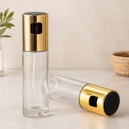 Hediyelik 100 Ml Cam Yagdanlik Sprey Sise (İ̇Nce Uzun, Krom Baslik)