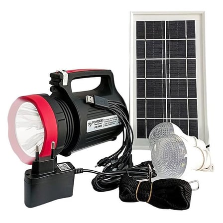 Hediyelik 10 Watt 22 Smd Ledli Solar Panelli 3 Ampullu Usb Mp3 Radyo Destekli Solar Fener Yj 1908Tsyk