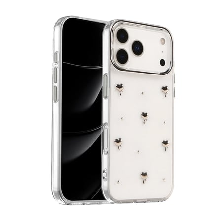 hediyelik Apple İphone 17 Pro Max Fiyonk Desenli Kapak - Desen 1