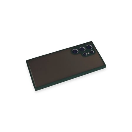 hediyelik Samsung Galaxy S24 Ultra Kılıf Montreal Silikon Kapak - Yeşil