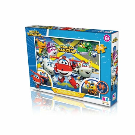 hediyelik HK 113 Harika Kanatlar Puzzle 200 Parça -KS Puzzle
