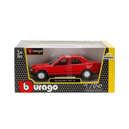 hediyelik 1021103 1:24 Mercedes Benz 1987 190 E Model Araba