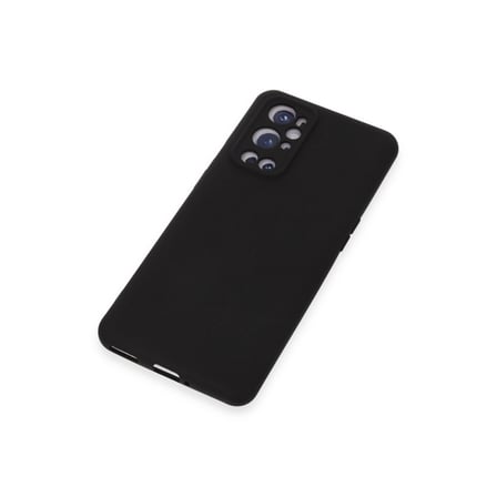 hediyelik One Plus 9 Pro Kılıf Nano İçi Kadife Silikon - Siyah