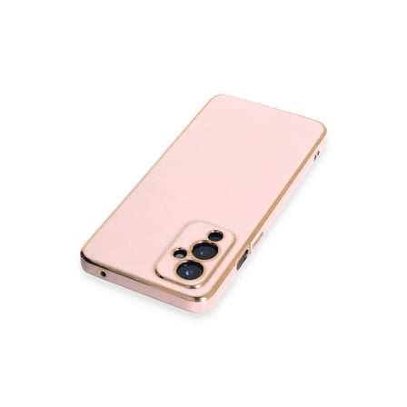 hediyelik One Plus 9 Kılıf Volet Silikon - Pembe